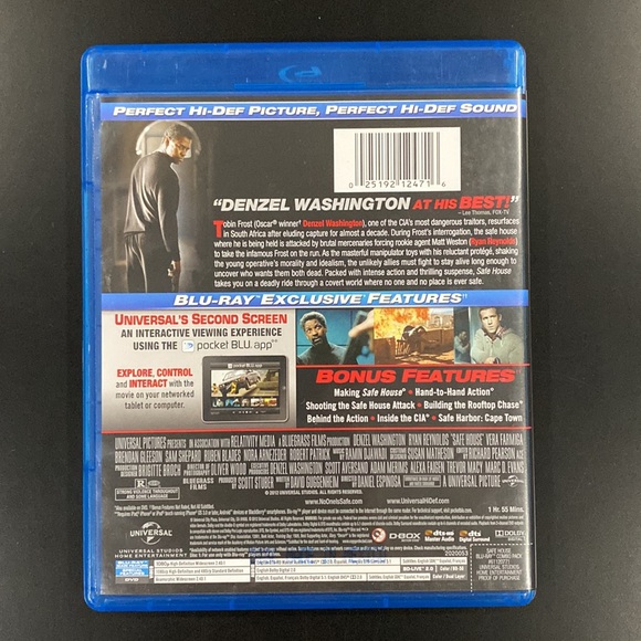 Safe House - Blu-ray & DVD Combo Set - Picture 2 of 5